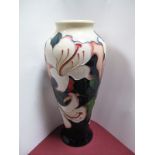 A Moorcroft Pottery Vase, decorated with the "Valley Garden" design by Emma Bossons, shape 122/8,
