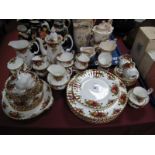 Royal Albert "Old Country Roses" Pattern Tea, Coffee, Dinner Service, (Forty-Nine Pieces).