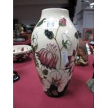 designed by Moorcroft Pottery "Bramble Revisited" Vase, designed by Alicia Amison, shape 200/8.