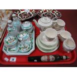 1930's Child's Teaset, Eau De Cologne bottle, early XX Century dressing table set.