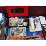 A Quantity of Costume Jewellery- sphinx, Sarah Cov, Canada brooches, necklaces, etc:- One Tray