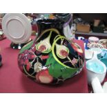 Moorcroft Pottery "Queens Choice" Vase, designed by Emma Bossons, shape 32/8, 15.5cms high.