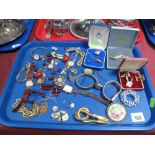 Assorted Costume Jewellery, including wristwatches.