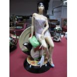 Peggy Davies, Artists Original Proof "Nostalgia" Figure by Victoria Bourne, (went into a limited