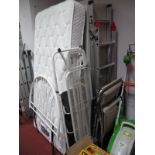 A Set of Aluminum Household Steps, further household steps, lafuma sun lounger frame, folding