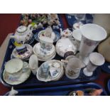 Decorative China, by Wedgwood, Worcester, Aynsley, Spode, Portmeirion including teapot, pin