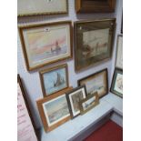 Seven Watercolours, including F. Jackson, William Stutt, H. Lorimer.