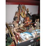 A Quantity of Academy and Other Resin Figures of Red Indian Warriors:- One Box