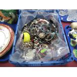 A Mixed Lot of Assorted Costume Jewellery:- One box