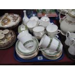 Doulton "Rondelay" Teaware, of twenty-eight pieces, other Doulton and Wedgwood trinkets:- One Tray