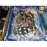 A Mixed Lot of Assorted Costume Jewellery:- One box