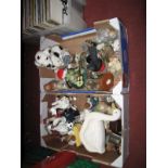 Leonardo, Cherished Teddies, Country Artists and other animal figures, sporting themed duck figures,