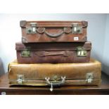 Three x Vintage Suitcases