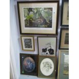 Pollyanna Pickering, (Sheffield Artist) limited edition colour print "The Cabbage Patch", 124 of