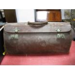 Leather Travelling Case, by George Kenning & Son, Alper House, Aldercastle Street, EC1