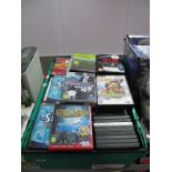 Eighty Nine Cased PC-CD-ROM Games, including shutter island, football, sims, rise of nations etc.