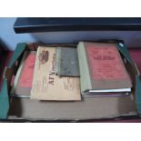 Five Bound Sets of 1950's /1960's Joint Services Aircraft Recognition Manuals, plus a RMC training