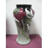 A Moorcroft Pottery Vase, decorated with the Clonderwood design by Emma Bossons, limited edition no.