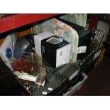 A Panasonic 19" HD Television, (untested, sold for parts only), together with a Nescafe Dolce