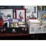 Birthday Cards, Xmas cards, stationery, address books, postcards, etc:- Two Boxes