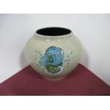 A Moorcroft Pottery Vase, decorated with the Bursting Bubbles design by Emma Bossons, shape 402/4,