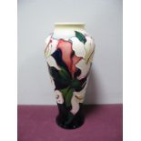 A Moorcroft Pottery Vase, decorated with the Valley Garden design by Emma Bossons, limited edition