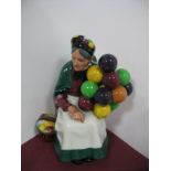 Royal Doulton Figure "The Old Balloon Seller", HN 1315, green printed mark to base, 18cms high.