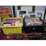 A Quantity of Rotherham United Home and Away Football Programmes, 1960's-90's:- Two Boxes