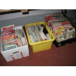 A Quantity of Rotherham United Home and Away Football Programmes, 1980's-2000's:- Three Boxes