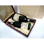 Port - Taylor's 10 Years Old Tawny Port 1986 & 1987, two 70cl bottles in decorative lined box.