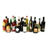 Spirits - A Mixed Lot of Miscellaneous Wines and Spirits.