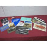 Fifteen Volvo Dealers Car Brochures From the 1960's to 1990's, including PV 544 Sports, P 1800,