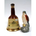 Whisky- Beswick Kestrel Beneagles Scotch Whisky Decanter, 200ml; Bell's Old Scotch Whisky "Bell"