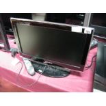 Samsung Flat Screen TV, 18 inches.