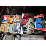 A Quantity of Modern Diecast, including Burago Bugatti, Welly Ford Cabriolet, Motor Max Lexus,