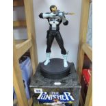 A Boxed Bowen Designs Marvel 'The Punisher', first appearance edition painted statue. Sculpted by