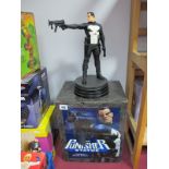 A Boxed Bowen Designs Marvel 'The Punisher', painted statue. Sculpted by Randy Bowen, limited