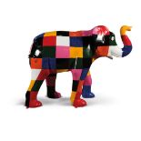 Elmer, Artist: Patients at Sheffield Children's Hospital, Sponsor: Quality Context. One of the