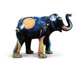 Interst-Elephant, Artist: Aimee and Josh Williams, Sponsor: John Lewis. Interst-Elephant's