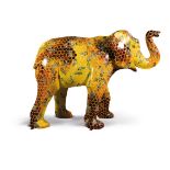 Elephant in the Hive, Artist: Caroline Greyling, Sponsor: Bond Bryan. With her elephant, Caroline
