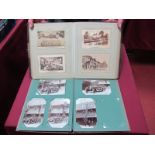 Two Early XX Century Picture Postcard Albums Containing a Wide Variety of Cards. Comic and