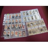 Four Sets of Pre-War Cigarette Cards. Hignetts-1924 Series of 25/Wills-Cinema Stars (3rd Series) set