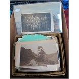 Early XX Century Postcards and Greetings Cards, including a few WWI Real Photo Cards (one superb