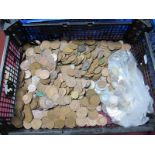 Approximately 9.8kg of Mixed GB and Foreign Coins, and related items.