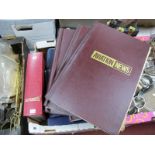 Aviation News- 1970's magazines in binders, wings, etc:- One Box