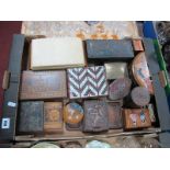 Syroco Card Stand, Wooden, Brass & other boxes:- One Box