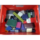 A Box of Assorted Jewellery Boxes/Cases:- One Box.