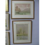 J. Woodhouse Stubbs (1862-1953), Watercolour Depicting Landscape Scene, signed lower right corner,