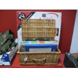 Videomaster Colourscore Home TV Game, Magna Doodle, in a picnic basket, together with boxed AB