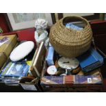 Sheffield Wednesday Programmes, oak table lamp, Seamans cap, mortar and pestle , schoolboy stamp